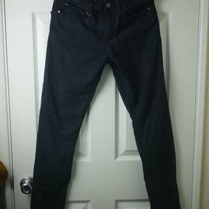 Zara Slim Fit 5-Pocket Pants, Navy, 29